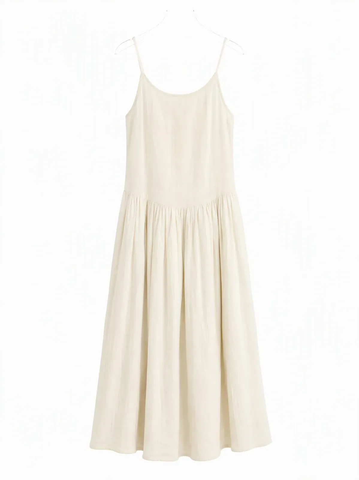 Original: cream linen dress