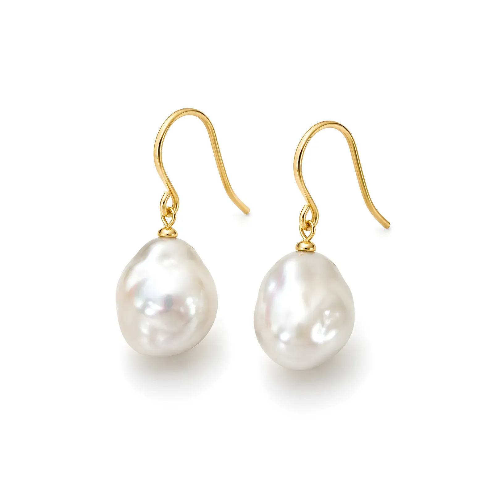 Original: pearl earrings on white