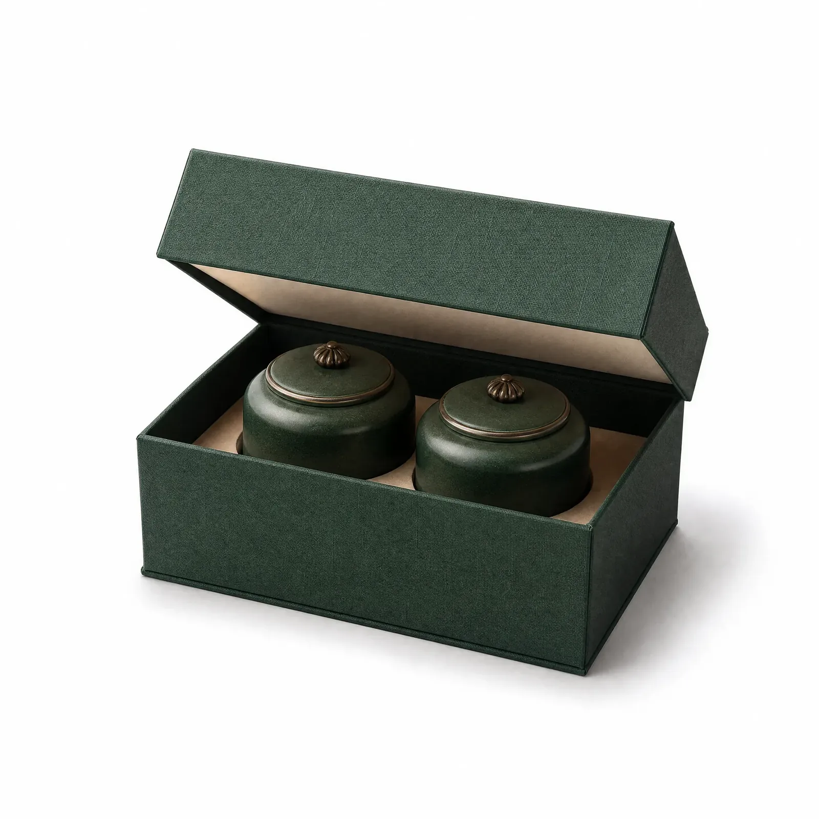 Original: tea gift box on white